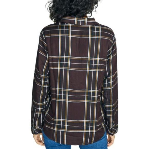 SANCTUARY New Generation Plaid Boyfriend Shirt - Picture 2 of 6